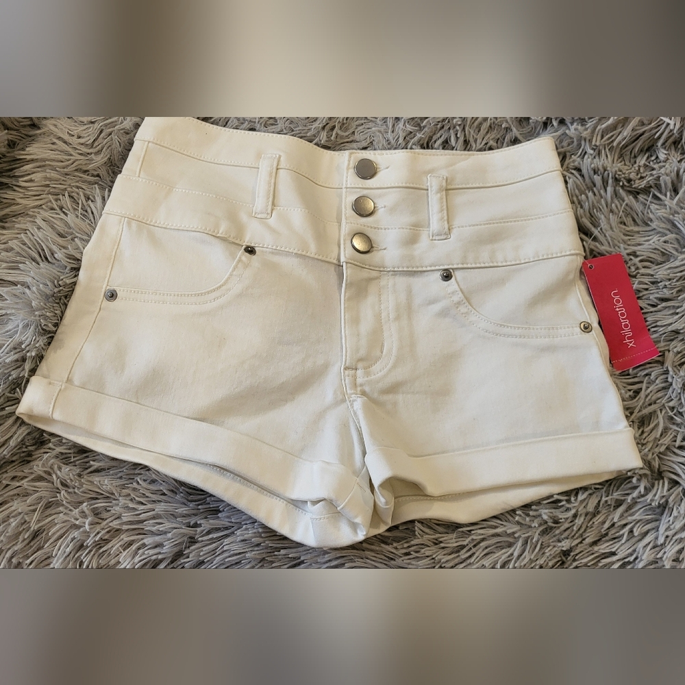 White Shorts